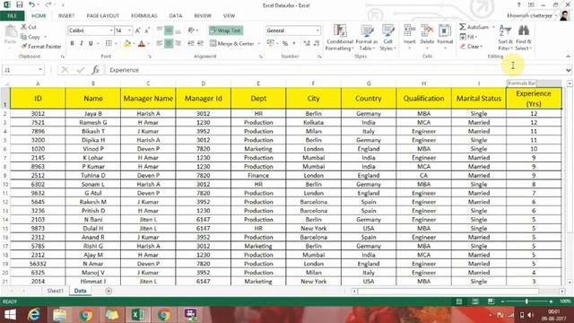 How to Sort Column Values in Excel | ExcelMadeEasy смотреть онлайн