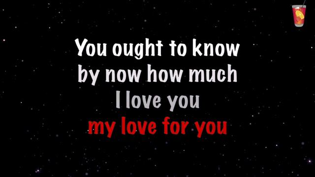 NOTHING'S GONNA CHANGE MY LOVE FOR YOU - Glenn Medeiros KARAOKE VERSION || Lyrics on screen смотреть онлайн