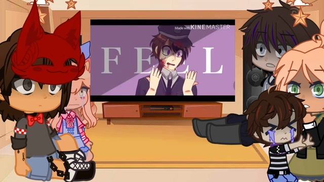 TW/FW/SWEARING/Past Aftons react to Michael Afton//kinda lazy?// смотреть онлайн