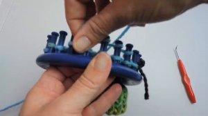 Easy Loom Knit Slipper Socks