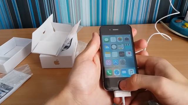 Оригинальный iPhone 4s 16 GB с AliExpress.(№2) смотреть онлайн