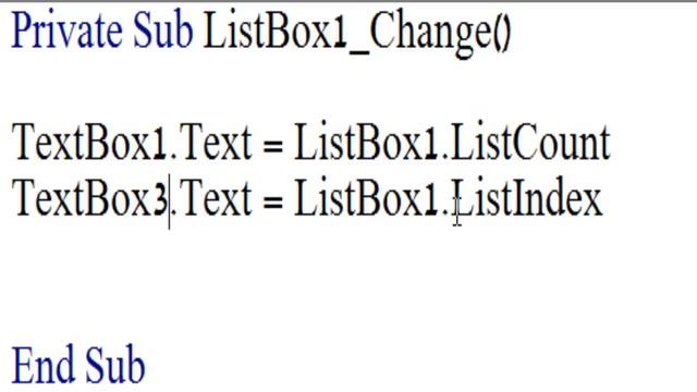 Excel, 2010, VBA, ComboBox, ListBox, ListIndex, List, ListCount 2 смотреть онлайн