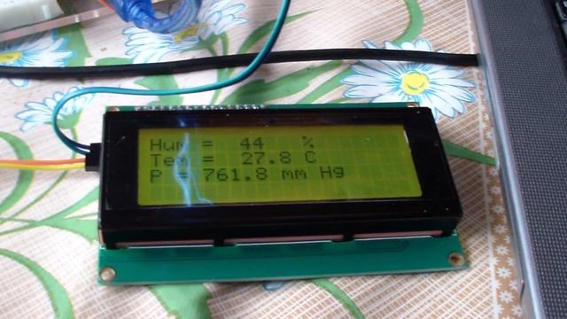 Ардуино: тест 4 строчного LCD смотреть онлайн