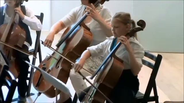 EA fiolin - Bergen med Junior String - melodi смотреть онлайн