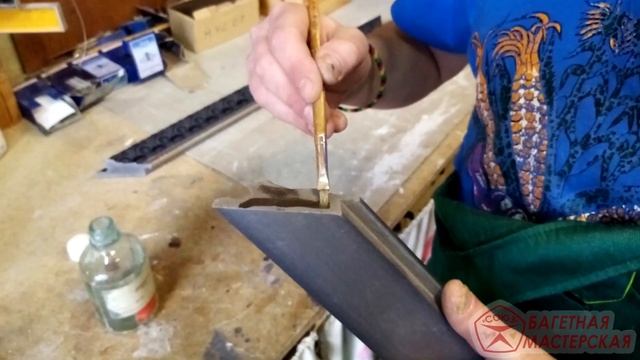 Картина по номерам. Оформление в багет