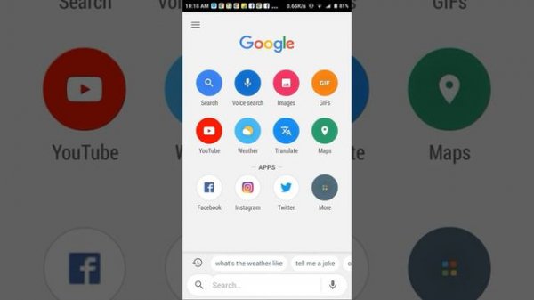 Google Go Edition | Overview | A simple app