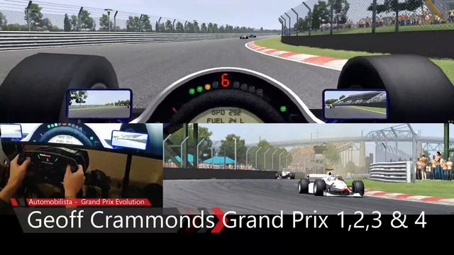Geoff Crammonds Grand Prix series in Automobilista - GP1 - GP2 - GP3 - GP4 - Nostalgia overload!!! смотреть онлайн