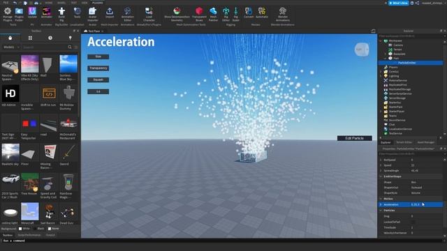 How to use Ros Particle Editor | Roblox Studio смотреть онлайн