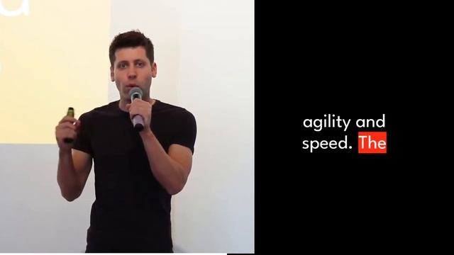 Why Startups Usually Beat Big Companies Sam Altman OpenAI Chat GPT CEO
