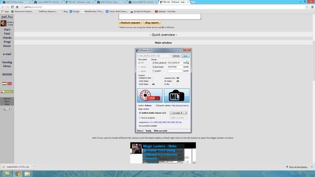 Magic Lantern RAW video install for Canon T4i T5i and T3i Part 1 смотреть онлайн