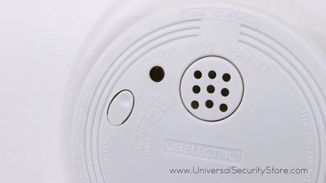 USI 10-Year Battery Operated Ionization Smoke Alarm (USI-1122L)