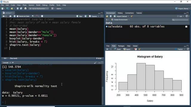 #Independent #Samples #T-Test using #R смотреть онлайн