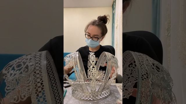 Императорская корона. Процесс изготовления. Пайка корон смотреть онлайн