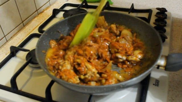 Плов в духовке.Pilaf In The Oven.