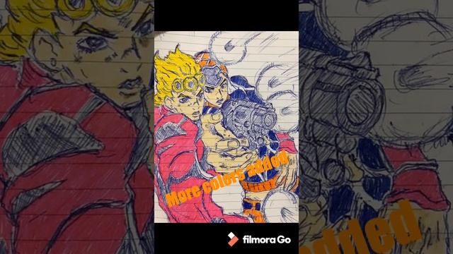 Jojo’s adventure sketch ..just my hobby guys. смотреть онлайн