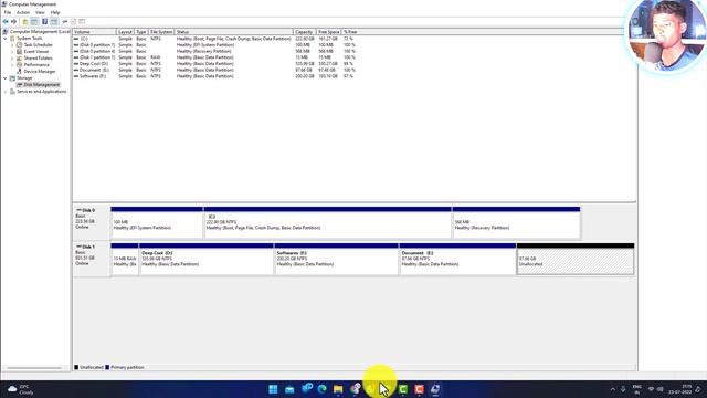 How To Make Hard Drive Partition | HDD OR SSD | How To Delete &Merge Partition 2022 in any Windows смотреть онлайн