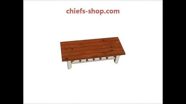 Chief's Shop Sketch of the Day: Dock Bench смотреть онлайн