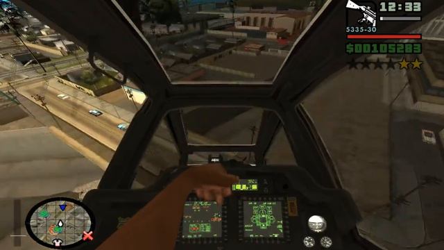 GTA SA: Как правильно проходить миссию "Не по ту сторону рельс" или "По рельсам" :D смотреть онлайн