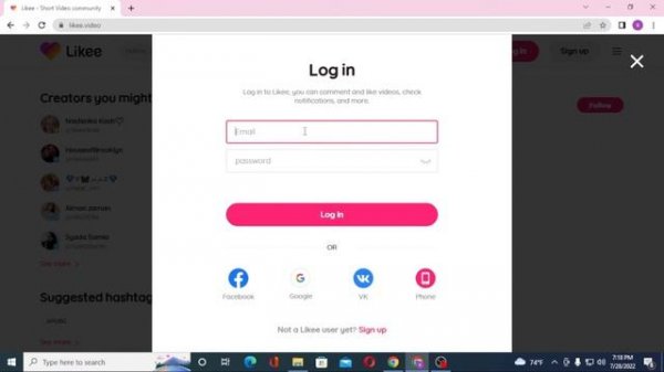 How to Login Likee Account? Likee Account Login Desktop | Sign Into Likee Account From Computer
