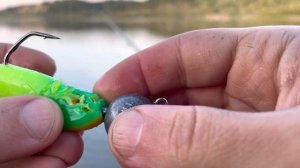 Рыбалка на Оби в Томской области|| NARVAL COMMANDER SHAD убийца щук