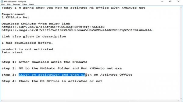 How to activate Microsoft office  by using KMSAuto easy method