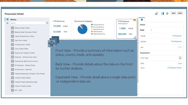 Overview: Creating Custom, Interactive Views of Key Data in Planning Using Infolets смотреть онлайн
