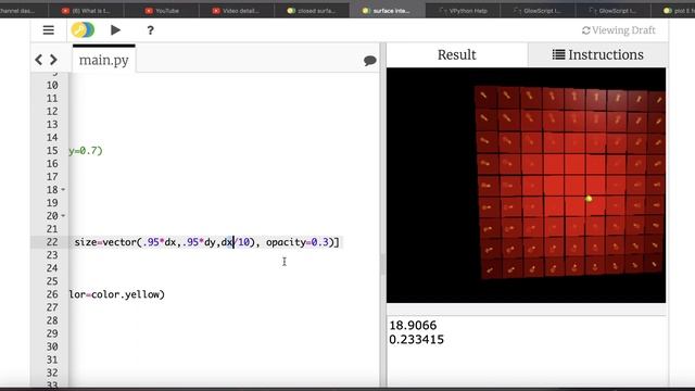 Building a GlowScript Model of Electric Flux Through a Cube смотреть онлайн