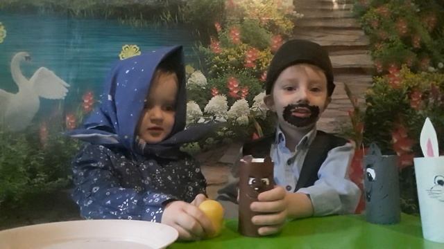 Сказка про колобок Игорь и Арина смотреть онлайн