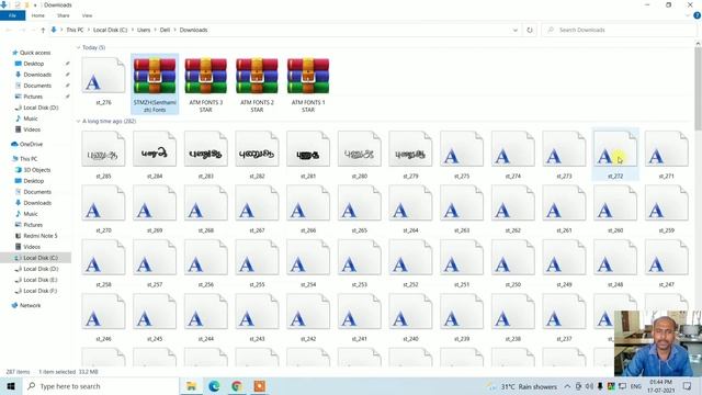 செந்தமிழ்/STMZH தமிழ் FONTS ஐ கணினியில் download and install செய்வது எப்படி? смотреть онлайн