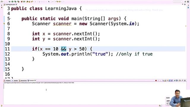 Understanding How Java Makes Decisions and Repeats Actions (Boolean Expressions Logical Operators) смотреть онлайн