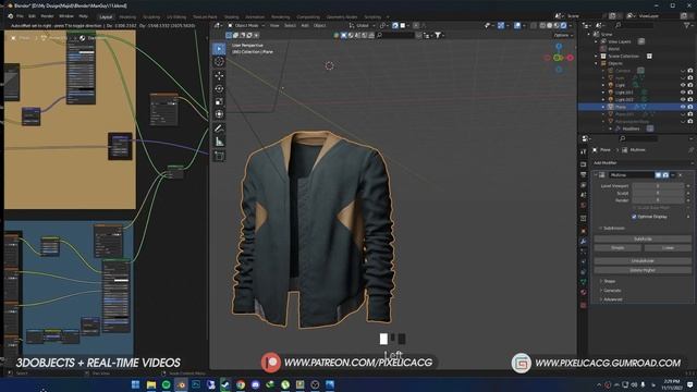 How to Easily Texture and Render Clothes in Blender смотреть онлайн