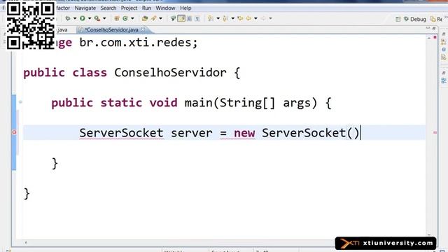 Universidade XTI JAVA 104 Socket e SocketServer You смотреть онлайн