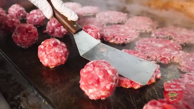 Сочные бургеры. Рецепт с корейских улиц