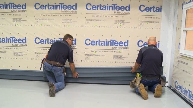 CertainTeed Horizontal Siding Installation смотреть онлайн