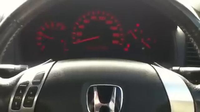 2003 Honda Accord 2.4 T CM2 speedometer смотреть онлайн