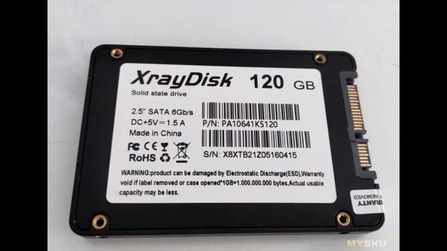 Обзор SSD накопителя XrayDisk M540 на 120ГБ - дёшево но очень медленно | #Обзор смотреть онлайн