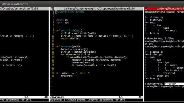Create and Remove Files in Multi-Folder Recursively using Python смотреть онлайн