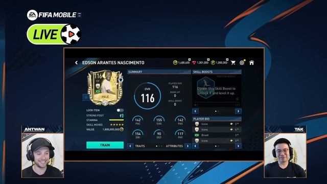 FIFA Mobile LIVE - EP 22: Hall of Legends смотреть онлайн