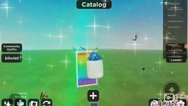 я показываю как сделать ковёр-самолёт в роблоксе Catalog Avatar Creator!# смотреть онлайн