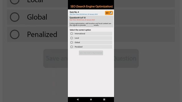 DigiSkills Training Program 2.0| Batch No-03|Search Engine Optimization (SEO)|Quiz No. 4 смотреть онлайн