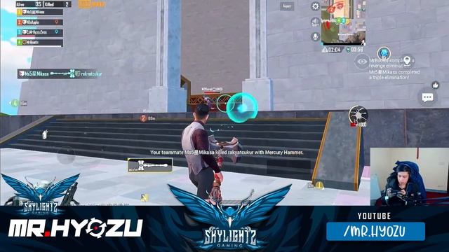 CAN @MrHyozu KILL THE LAST ENEMY WITH AWM ?? | SKYLIGHTZ CONTENT CREATOR | PUBG MOBILE смотреть онлайн