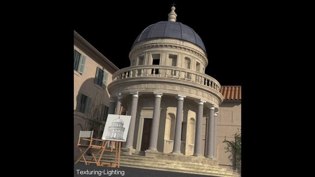 Tempietto del Bramante - Creation Process смотреть онлайн