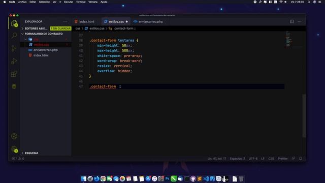 ? Crea Formulario de contacto con HTML CSS y PHP. ? смотреть онлайн