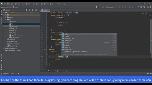 Bài 10. Hướng dẫn sử dụng React Ref trong ReactJS смотреть онлайн