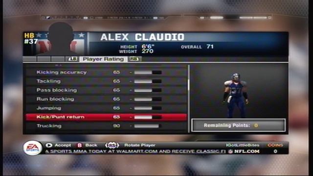 Madden NFL 11 Superstar Mode: Creation of a beast running back смотреть онлайн