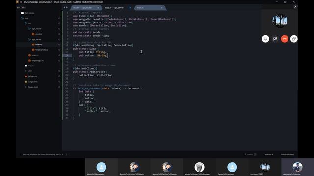 Como hacer un servidor API REST con Rust Lang y Mongo DB | CRUD Completo смотреть онлайн