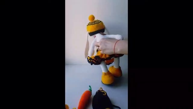 Зайка в стиле Тильда "Витаминка" #HandMade смотреть онлайн