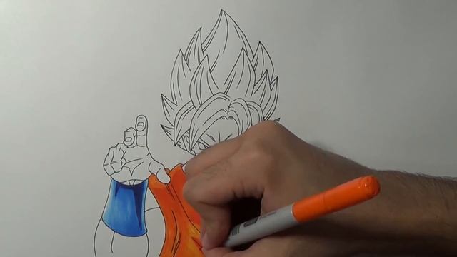 Drawing Goku Super Saiyan Blue – Super Saiyan God Super Saiyan - Resurrection F' смотреть онлайн