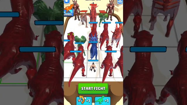 Merge Master Dinosaur Monster Tyrannosaurus Fully Gang Unlocked Max Level Tyrannosaurus Dinosaur