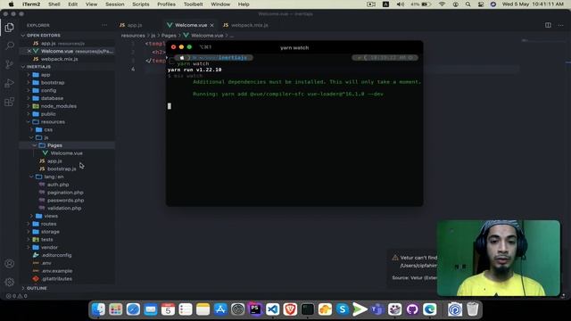 Getting Started With Laravel and Inertia.js Part:03 Client-side setup смотреть онлайн